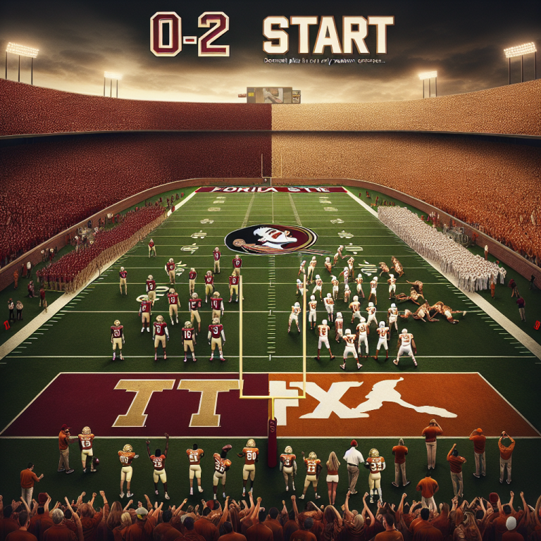 Florida State Plummets from AP Top 25; Texas Climbs to No. 3 After Strong Start