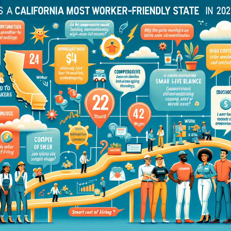 California Soars as 2nd-Best State for Workers: Insights from Fort Bragg Advocate-News