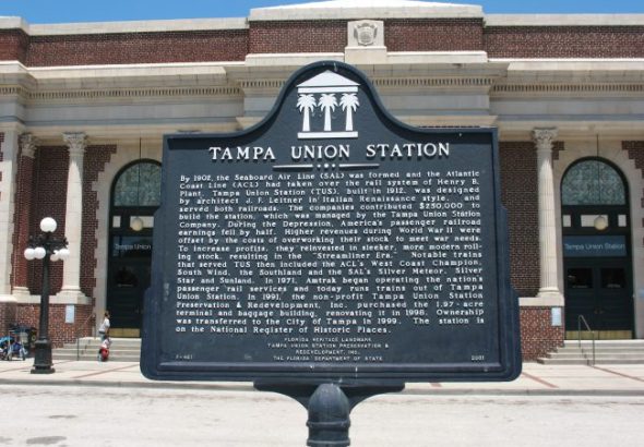Tampa_Union_Station_Marker